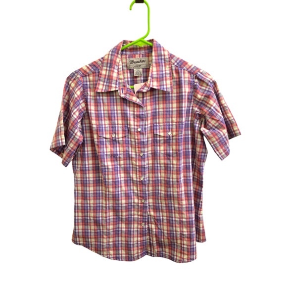 Very Good M Wrangler Button-Up Shirt - Picture 1 of 1